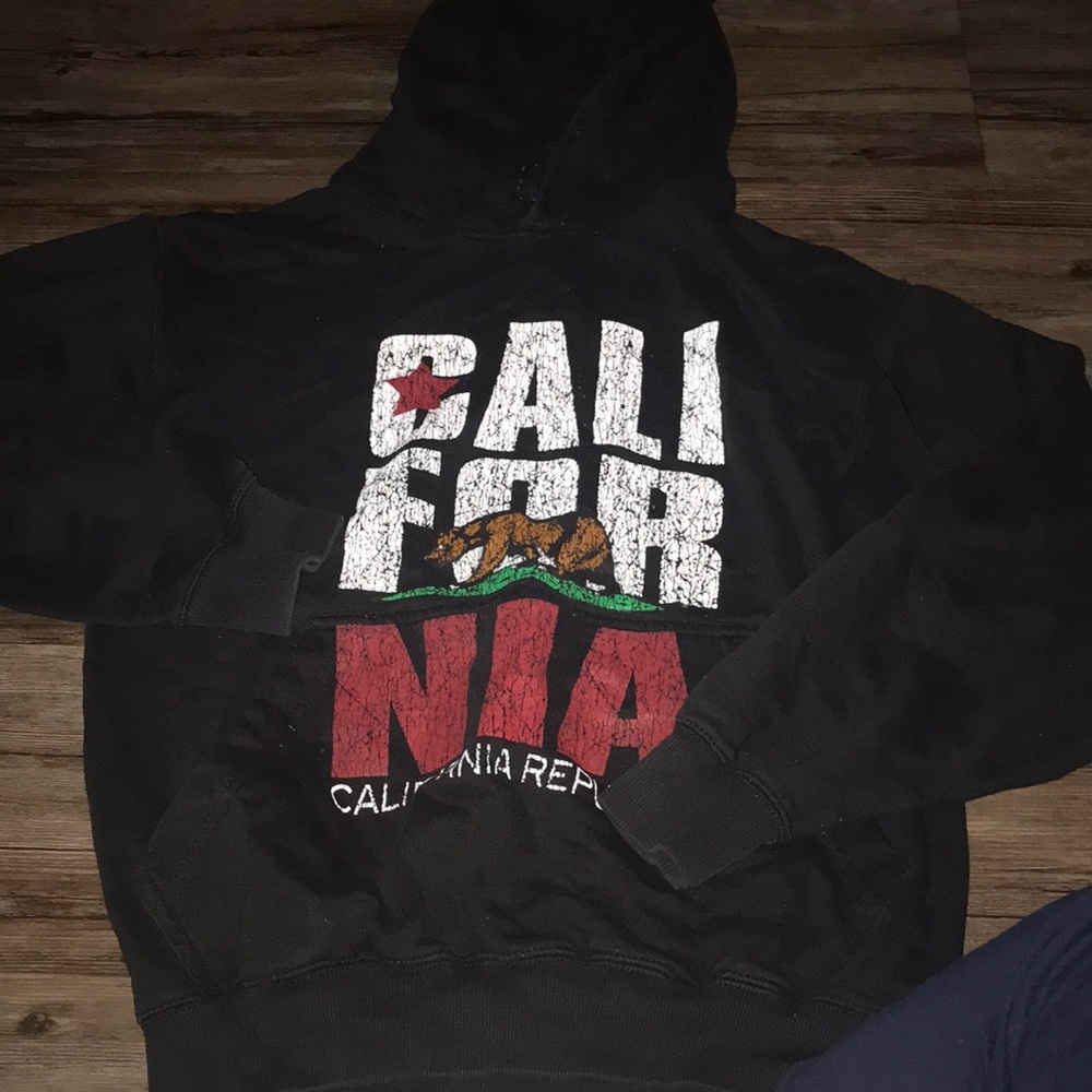 California republic pullover hoodie